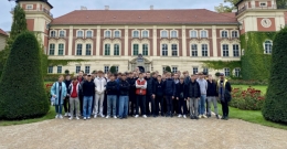 Wizyta uczniów z Zielonki w Łańcucie i Markowej
