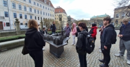Technikum im. J. Piłsudskiego w Brzesku: Uczestnicy mobilności Erasmus+ zwiedzają Drezno