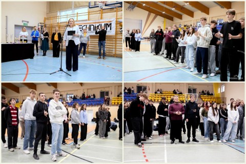 Sportowe Laury w Technikum im. J. Piłsudskiego w Brzesku
