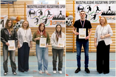 Sportowe Laury w Technikum im. J. Piłsudskiego w Brzesku