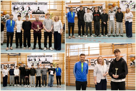Sportowe Laury w Technikum im. J. Piłsudskiego w Brzesku