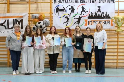Sportowe Laury w Technikum im. J. Piłsudskiego w Brzesku