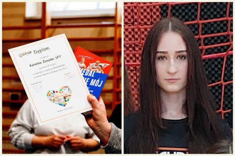 Sportowe Laury w Technikum im. J. Piłsudskiego w Brzesku