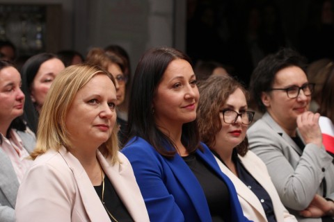 Pożegnanie uczniów klas maturalnych z Technikum im.  J.Piłsudskiego w Brzesku