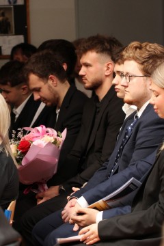 Pożegnanie uczniów klas maturalnych z Technikum im.  J.Piłsudskiego w Brzesku
