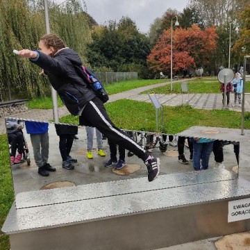 Uczniowie SOSW w Złotej na jesiennej wycieczce do Krakowa
