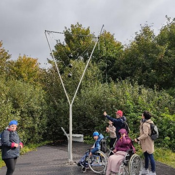 Uczniowie SOSW w Złotej na jesiennej wycieczce do Krakowa