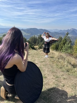 Technikum im. J. Piłsudskiego w Brzesku: Plener fotograficzny na Wysokim Wierchu