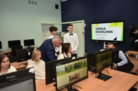 Inauguracja projektu HUMINE w LO Kopernik