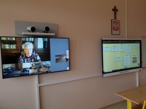 Zajęcia w ramach projektu Małopolskiej Chmury Edukacyjnej w Technikum im. J. Piłsudskiego