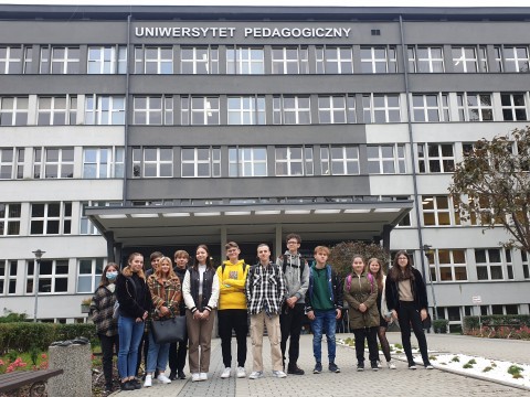 Zajęcia w ramach projektu Małopolskiej Chmury Edukacyjnej w Technikum im. J. Piłsudskiego