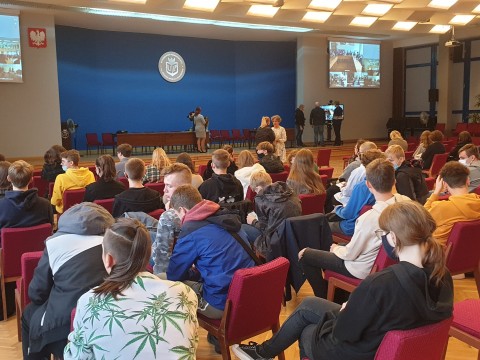 Zajęcia w ramach projektu Małopolskiej Chmury Edukacyjnej w Technikum im. J. Piłsudskiego