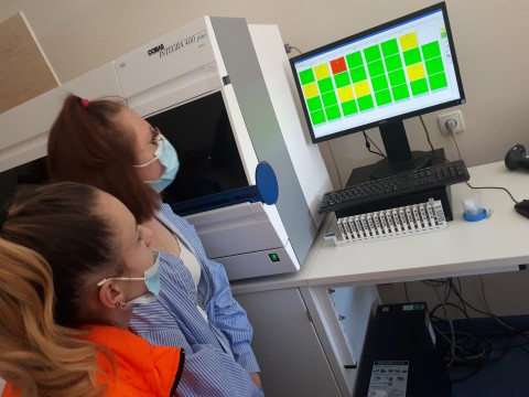 Wizyta klasy medycznej LO w Szpitalu Powiatowym