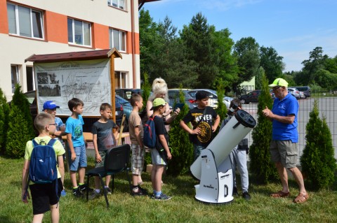 Piknik Naukowy w Powiatowym Centrum Edukacji w Brzesku