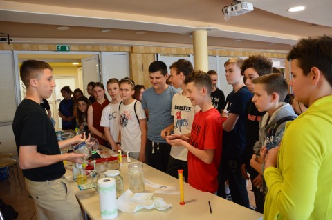 Piknik Naukowy w Powiatowym Centrum Edukacji w Brzesku