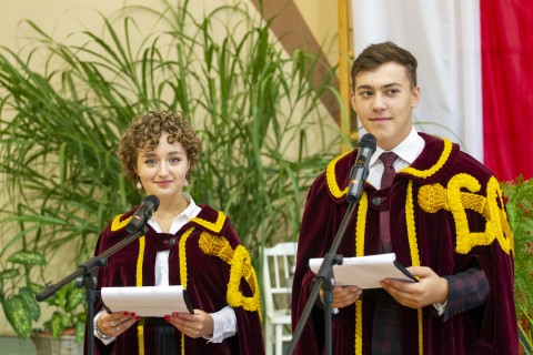 Inauguracja roku szkolnego 2022/2023 w LO im. M. Kopernika w Brzesku