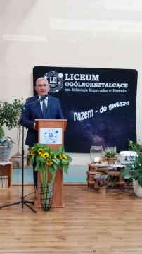 Inauguracja roku szkolnego 2022/2023 w LO im. M. Kopernika w Brzesku