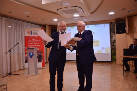 Konferencja w Powiatowym Centrum Edukacji w Brzesku
