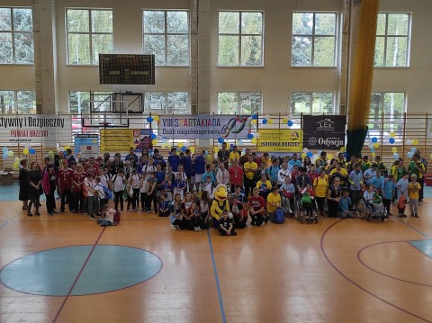 Z „iskierką nadziei” wśród osób niepełnosprawnych.