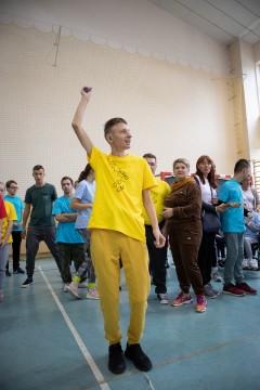 Z „iskierką nadziei” wśród osób niepełnosprawnych.