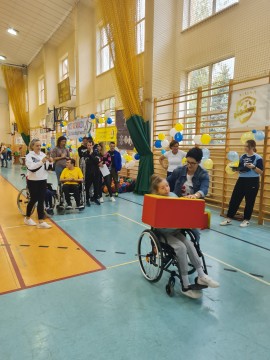 Z „iskierką nadziei” wśród osób niepełnosprawnych.