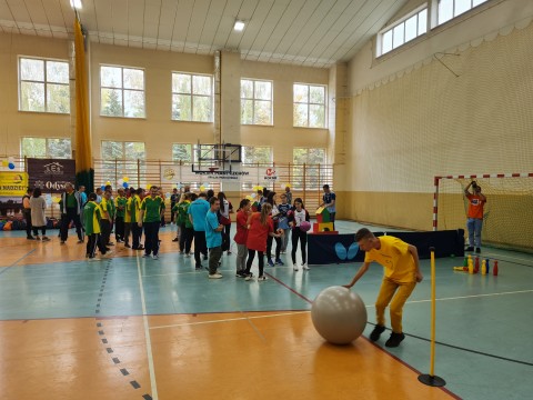 Z „iskierką nadziei” wśród osób niepełnosprawnych.