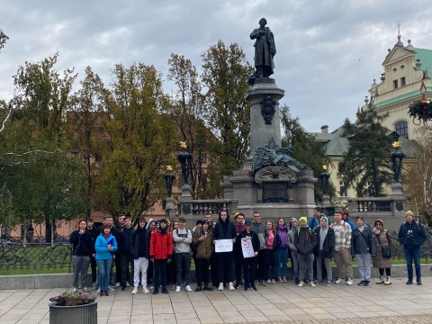 Wycieczka do Warszawy w ramach programu „Poznaj Polskę"