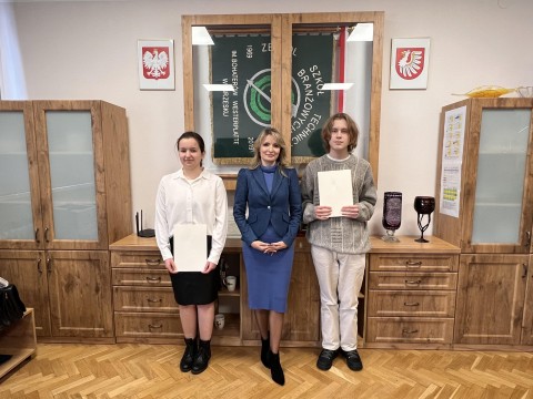 Stypendium Prezesa Rady Ministrów dla uczniów z Zielonki