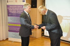 Konferencja podsumowująca pilotażowy projekt w dniu 23 września 2014 r.