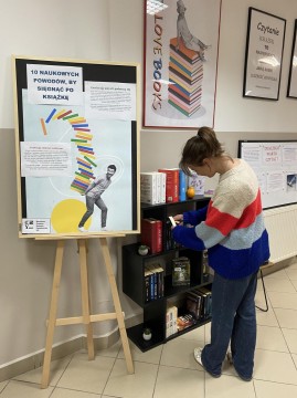 Zmiany w szkolnej bibliotece ZSTiB w Brzesku