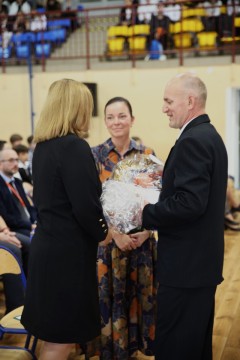 Uroczysta akademia z okazji Dnia Edukacji Narodowej w Technikum im. Józefa Piłsudskiego w Brzesku