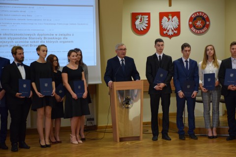 Stypendia Starosty Brzeskiego 2018