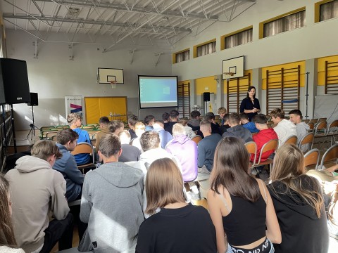 Warsztaty Savoir Vivre w ZSTiB w Brzesku