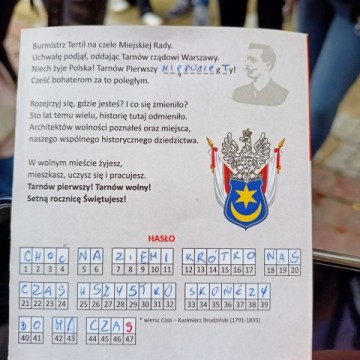 Ogólnopolska akcja "Szkoła Pamięta” w Technikum im. J. Piłsudskiego w Brzesku