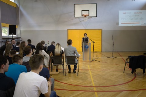 Narodowe czytanie „Przedwiośnia” w  ZSP nr 2