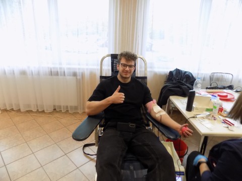 Honorowi dawcy krwi w akcji