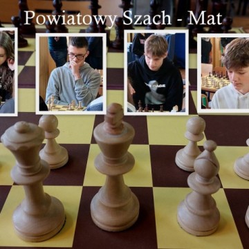 Powiatowy Szach–Mat – sukces Uczniów Technikum im. J. Piłsudskiego