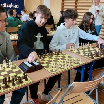 Powiatowy Szach–Mat – sukces Uczniów Technikum im. J. Piłsudskiego