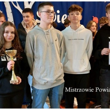 Powiatowy Szach–Mat – sukces Uczniów Technikum im. J. Piłsudskiego