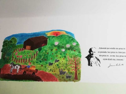 Pomalowali świat chorych na żółto i na niebiesko…