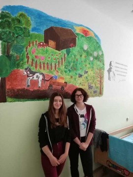 Pomalowali świat chorych na żółto i na niebiesko…