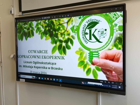 Otwarcie nowej pracowni przedmiotowej EKOpernik