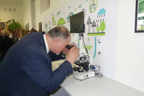 Otwarcie nowej pracowni przedmiotowej EKOpernik