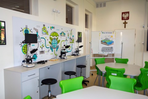 Otwarcie nowej pracowni przedmiotowej EKOpernik