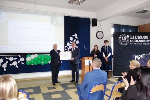 Otwarcie nowej pracowni przedmiotowej EKOpernik