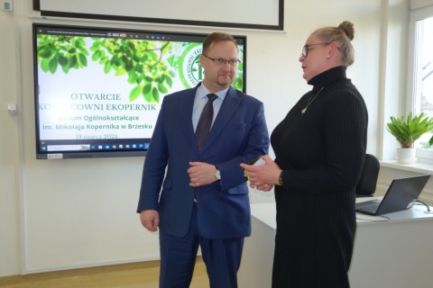 Otwarcie nowej pracowni przedmiotowej EKOpernik