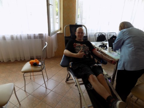 Uczniowie z Zielonki oddali krew