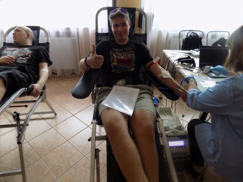 Uczniowie z Zielonki oddali krew