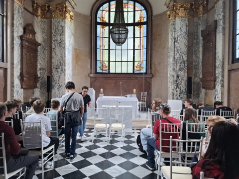 Technikum im. Józefa Piłsudskiego: Klasy pierwsze zwiedzają Pałac Goetza