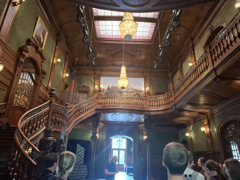 Technikum im. Józefa Piłsudskiego: Klasy pierwsze zwiedzają Pałac Goetza